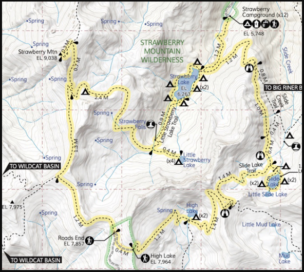 Strawberry Mountain Wilderness Loop Backpacking Guide