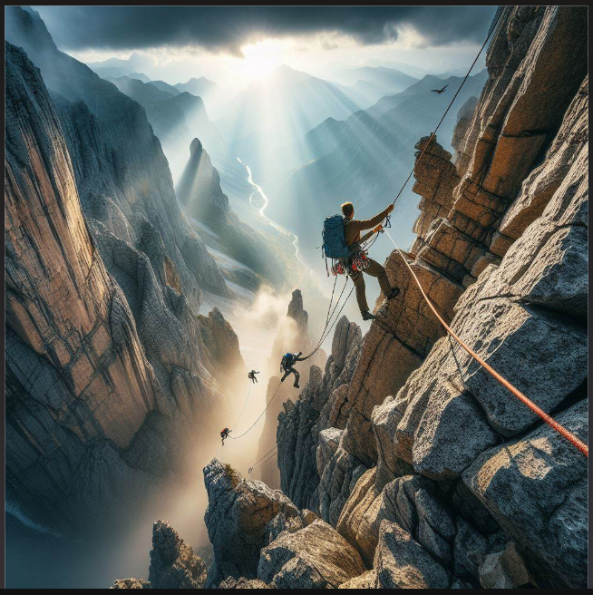 Navigating Perilous Descents: A Guide to Scaling Sheer Cliffs Without a Rope