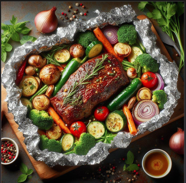 Unveiling the Culinary Magic: Foil-Pack Cooking for Juicy Meats and Flavorful Vegetables