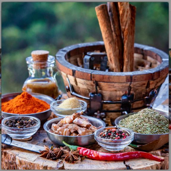 Explore Enhanced Camp Cuisine with a Variety of Essential Spices